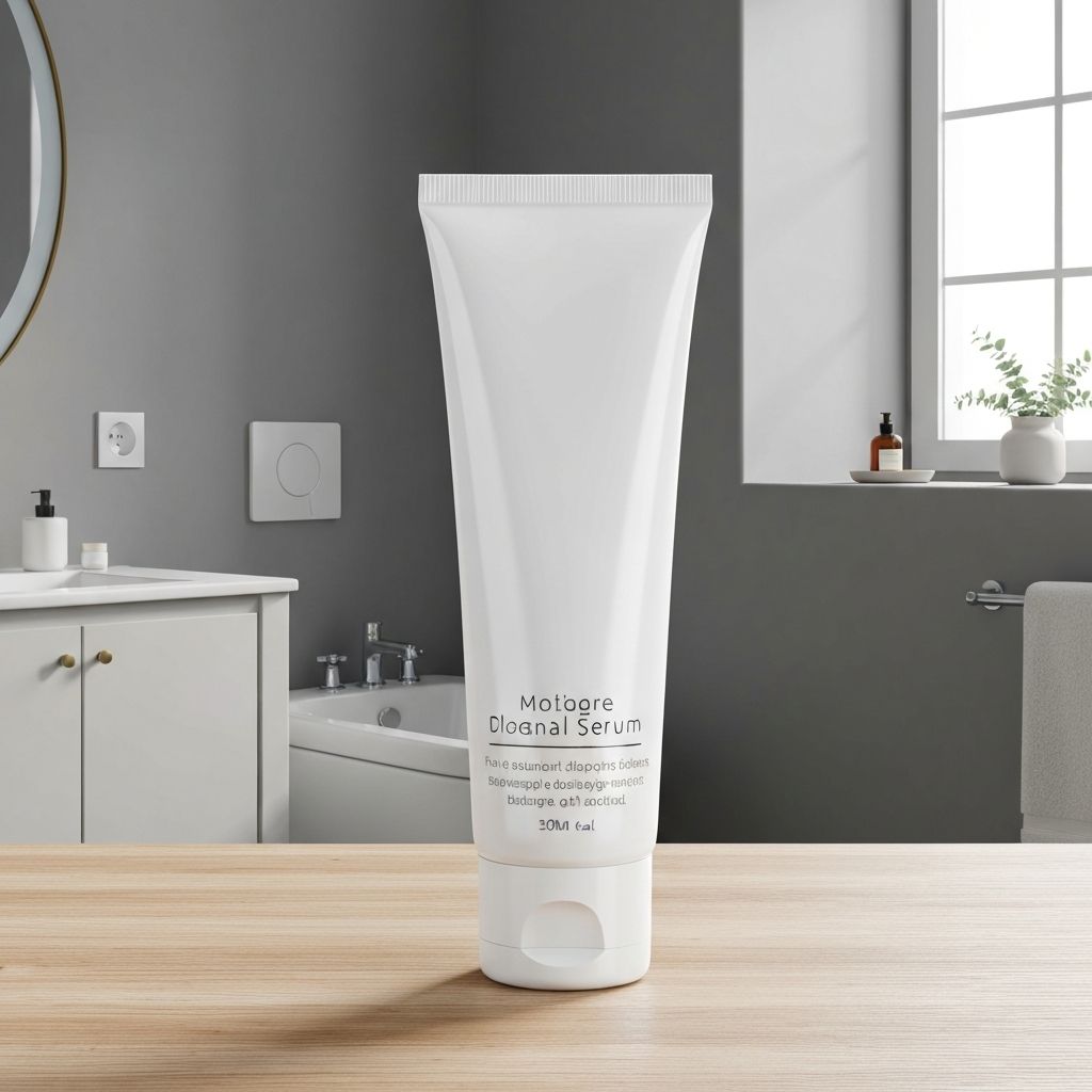 Zbliżenie na serumowe produkty o lekkich teksturach